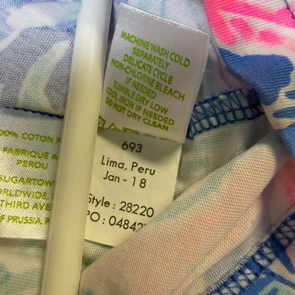 Lilly Pulitzer Kristen Swing Dress S Multi Jet Stream EUC - Picture 8 of 11